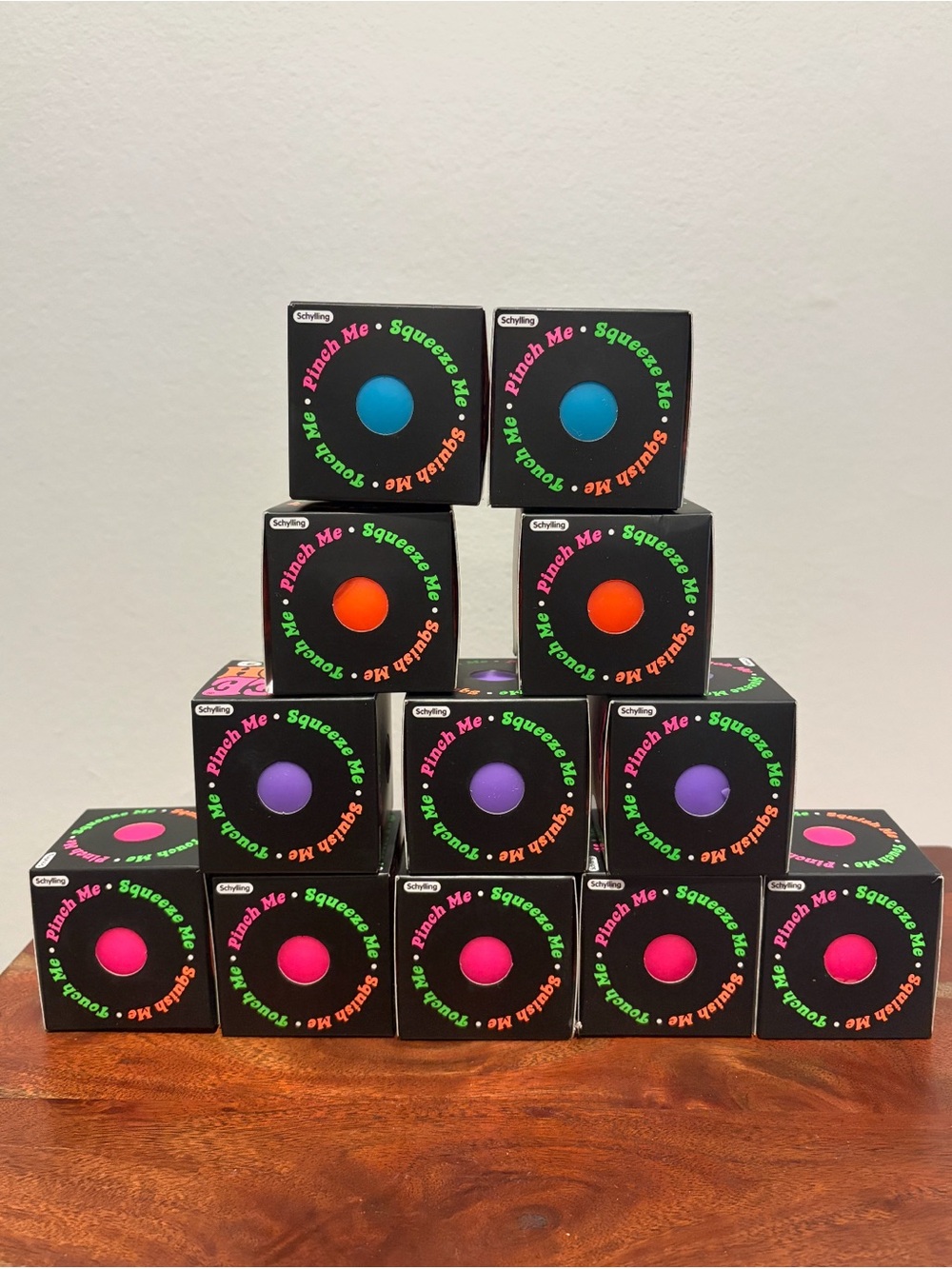 Schylling NeedOh Groovy Globs - Pink, Blue, Purple, Orange sensory fidget toy
